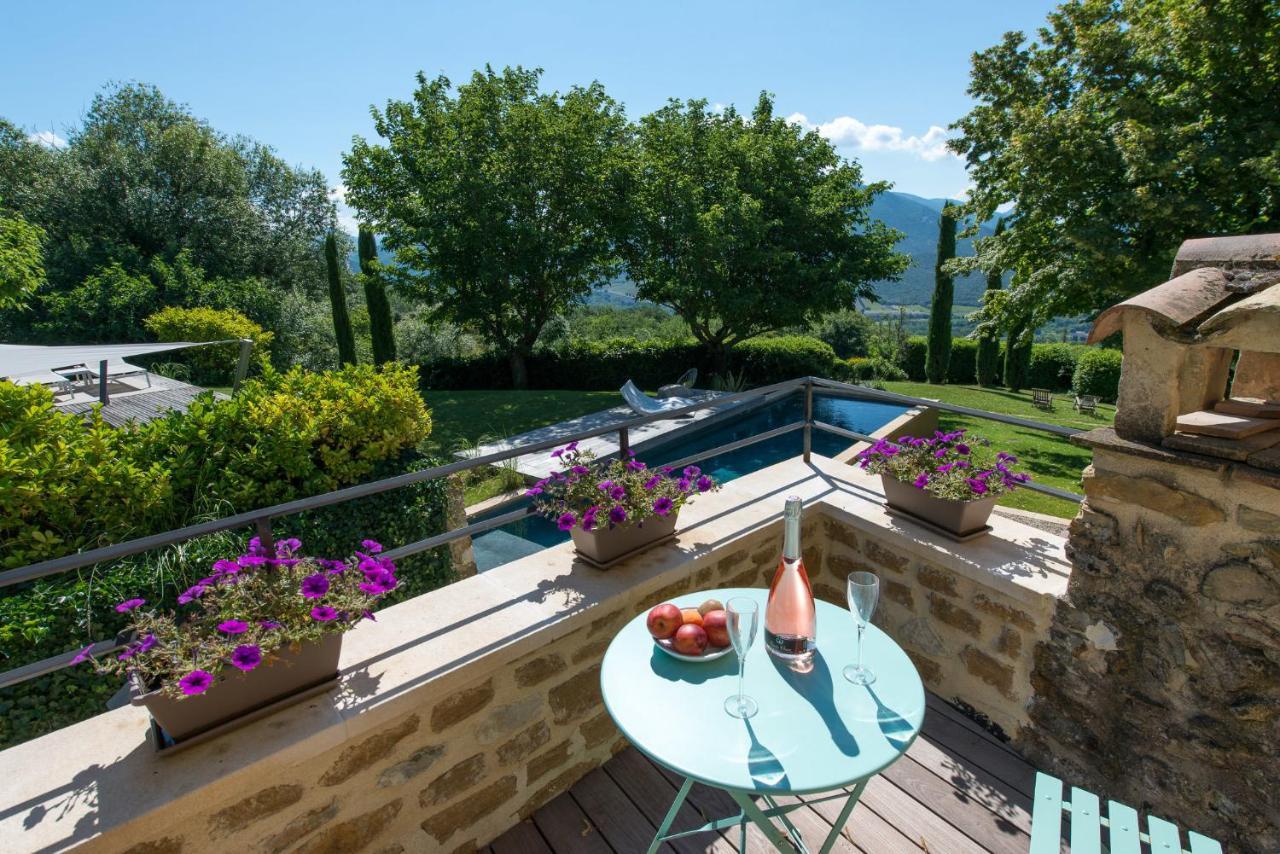 Bed and Breakfast Mas De L'Adret Roche-Saint-Secret Exteriér fotografie